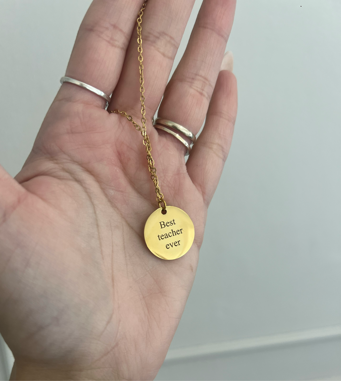Teacher necklace