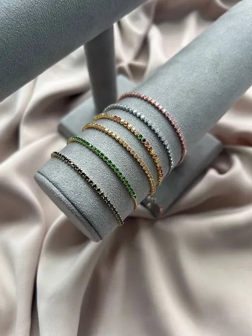 Pulsera tennis colores