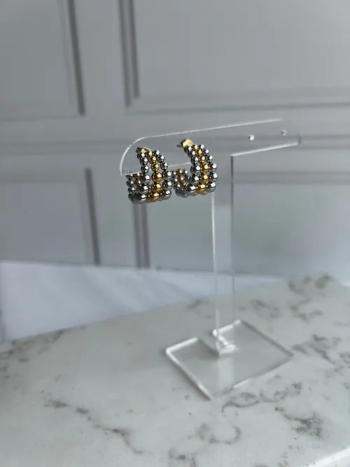 Aretes bicolor Carmelia