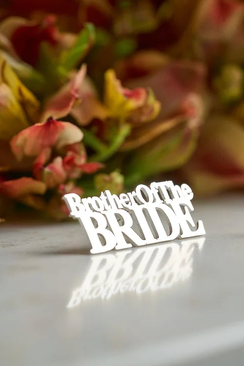 Botonier Father, brother of de bride/ Groom