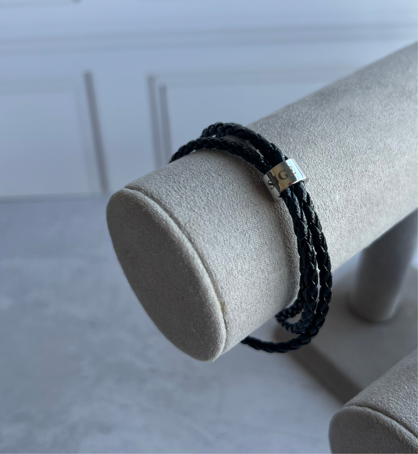 Pulsera triple caucho