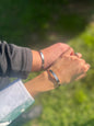 Dúo Pulseras Sorela grabada