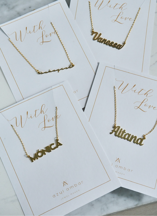 Collar Name necklace