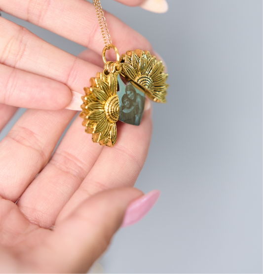 Collar girasol