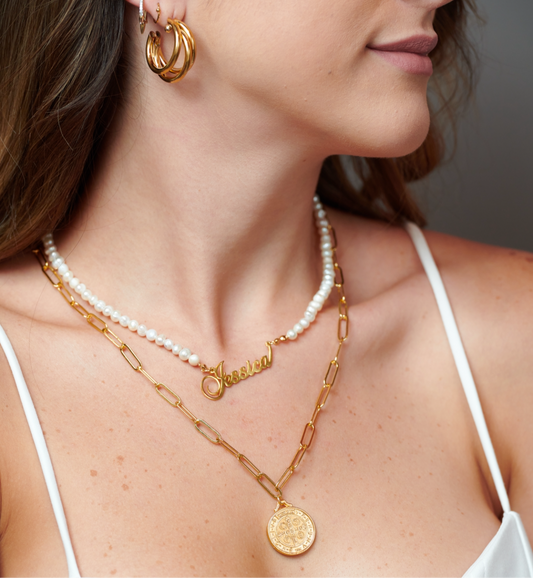 Collar nombre Aura