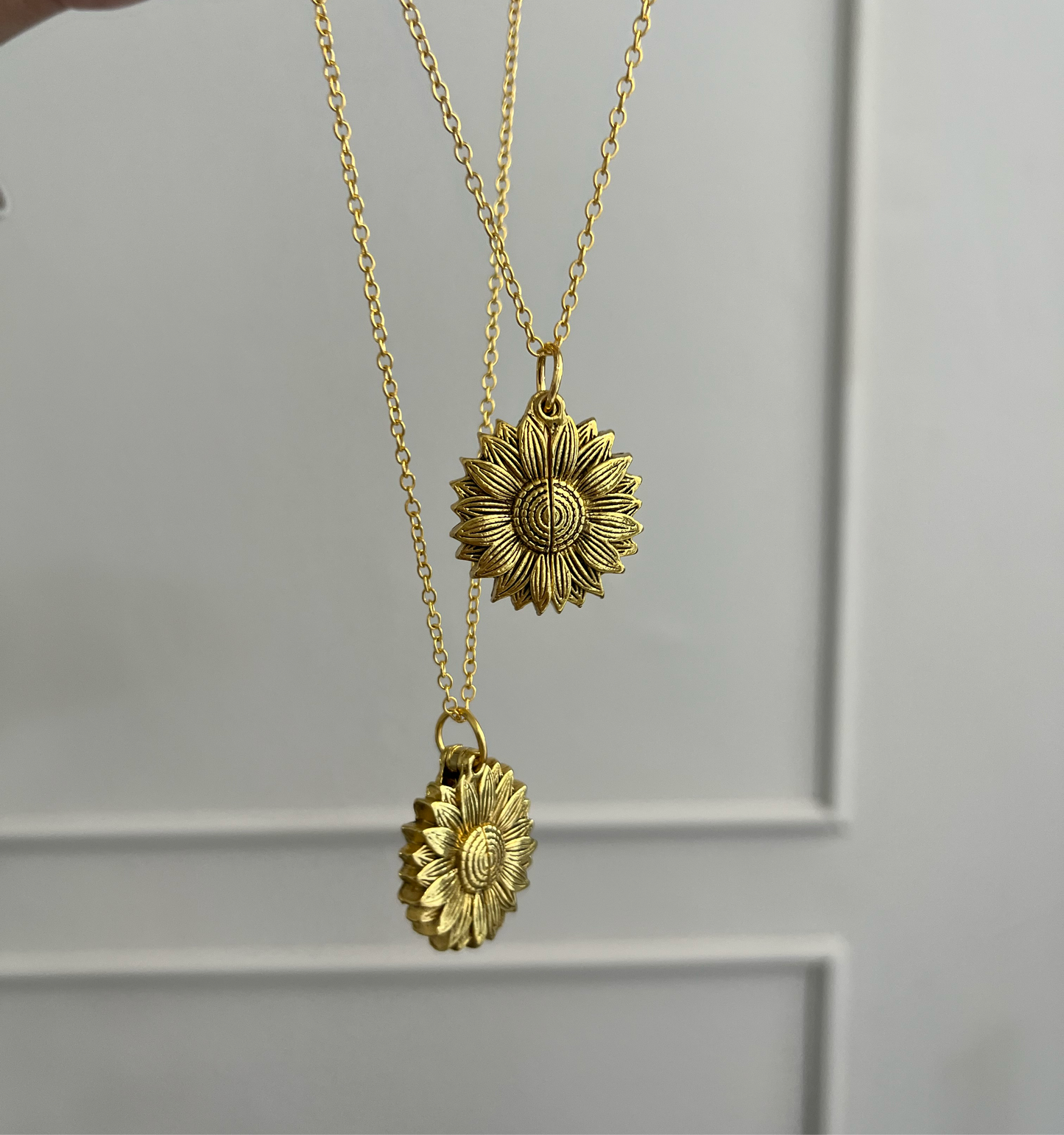 Collar girasol