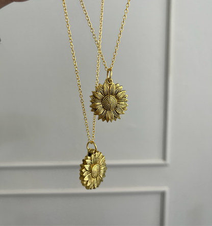Collar girasol