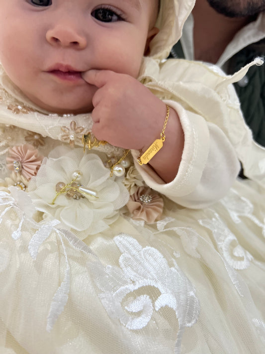 Pulsera bautizo bebé