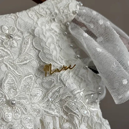 Broche bautizo nombre