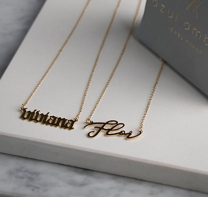 Collar Name necklace