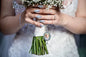 Relicario con foto boda plateado