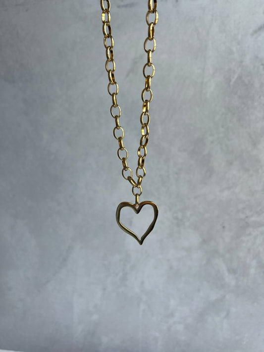 Collar corazón Matilde