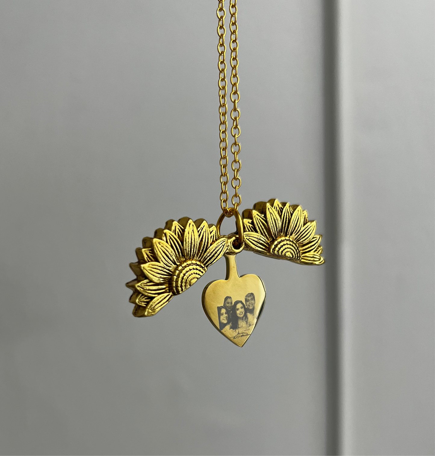 Collar girasol