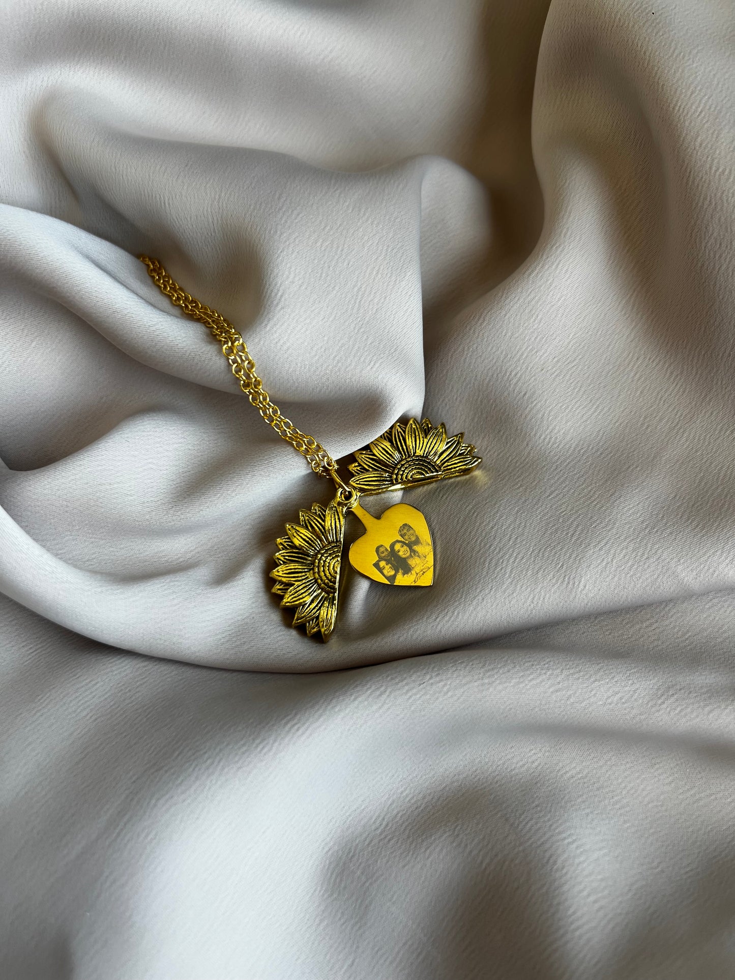 Collar girasol